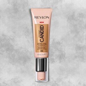 The smooth, creamy consistency of Revlon's PhotoReady Candid Foundation in 310 B